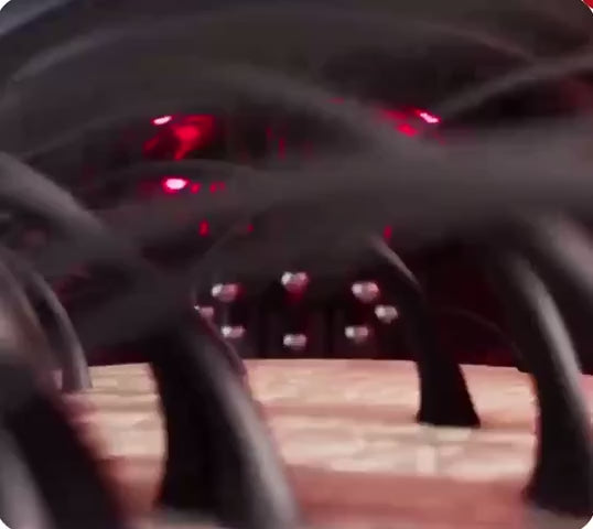 Load video: novacomb massage bristles